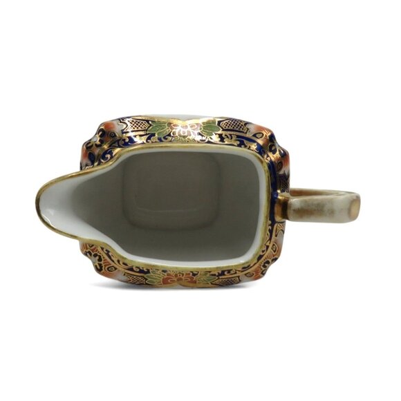 NORITAKE Creamer Ceramic With FLORAL and Gold Accents Japan Vintage - Picture 8 of 10